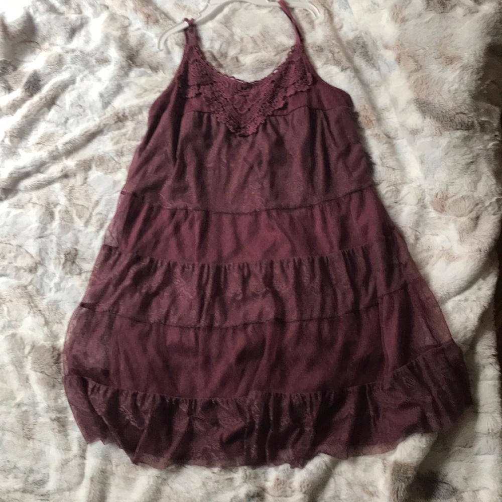 Maroon colored dress from xhilaration small kids